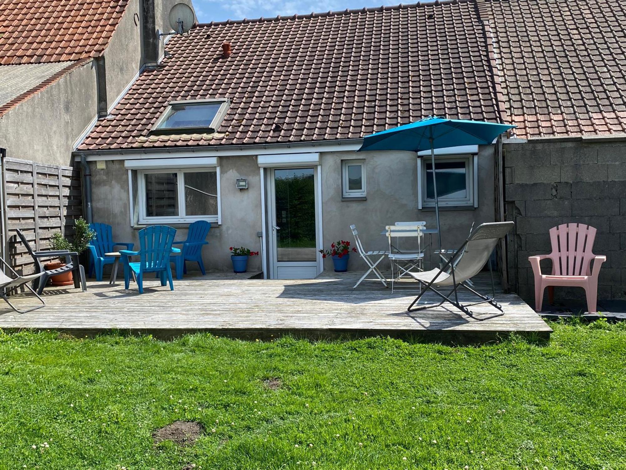 Maison De Village Avec Jardin 15Mn Des Plages, Wifi, 2 Chambres, Jardin Hesdin-l'Abbe Exterior foto