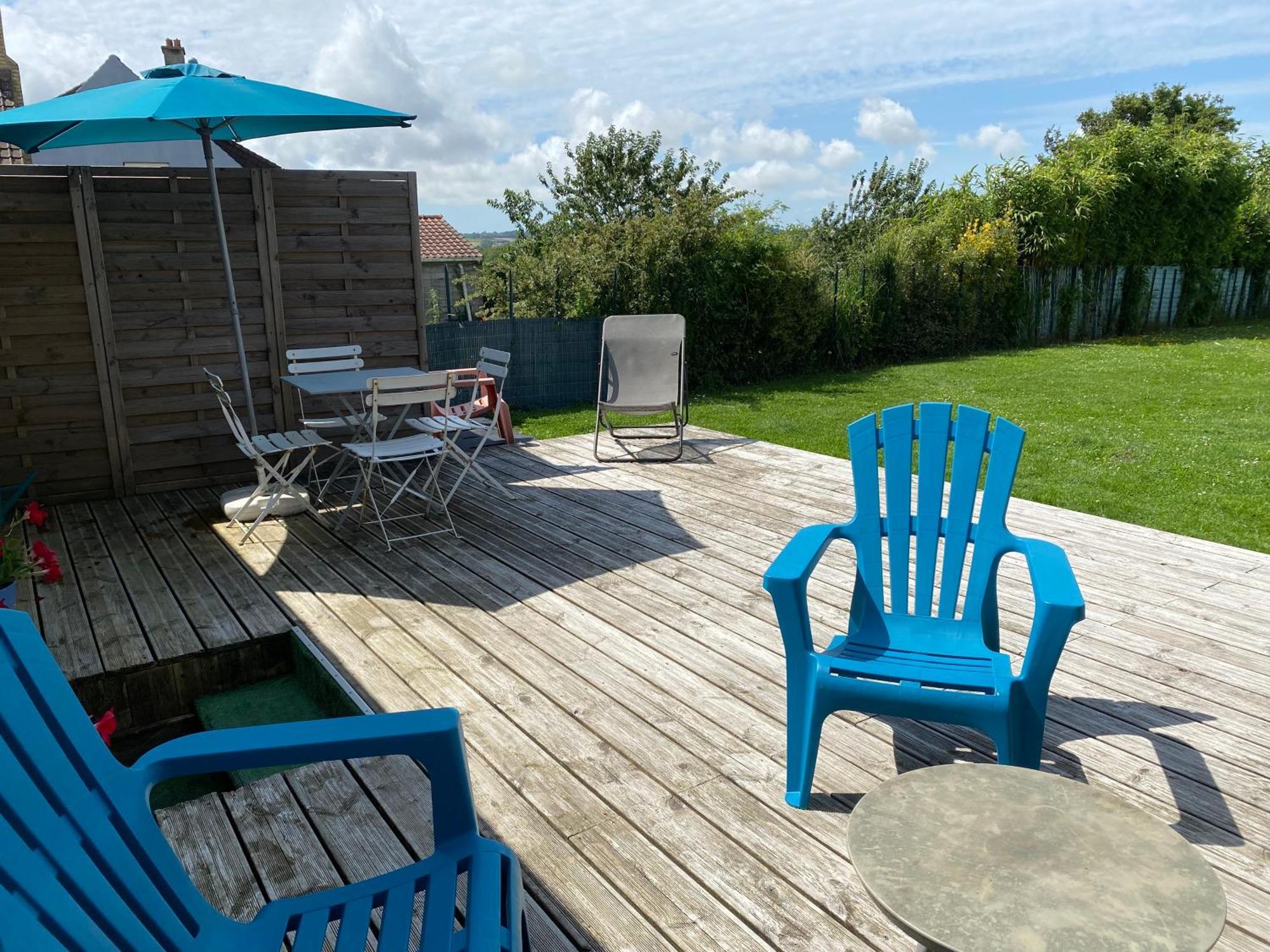 Maison De Village Avec Jardin 15Mn Des Plages, Wifi, 2 Chambres, Jardin Hesdin-l'Abbe Exterior foto