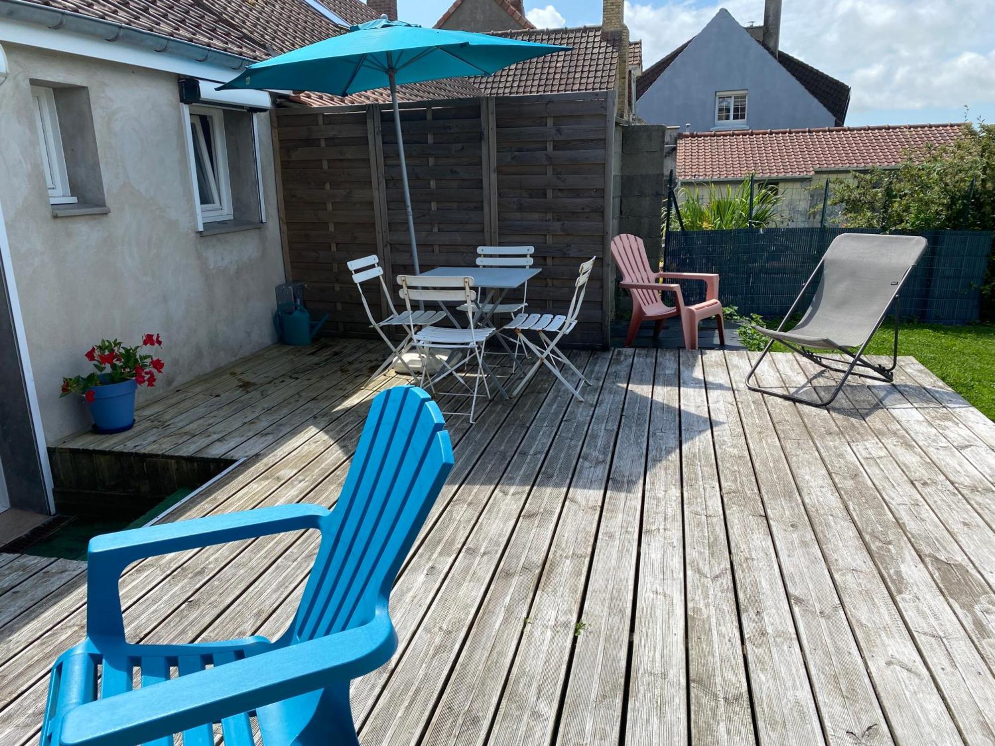 Maison De Village Avec Jardin 15Mn Des Plages, Wifi, 2 Chambres, Jardin Hesdin-l'Abbe Exterior foto