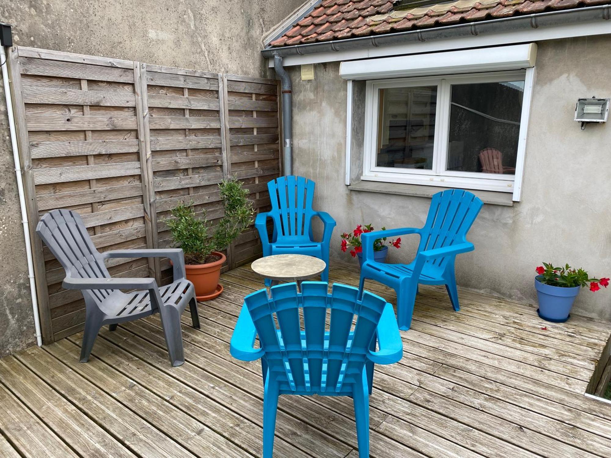 Maison De Village Avec Jardin 15Mn Des Plages, Wifi, 2 Chambres, Jardin Hesdin-l'Abbe Exterior foto